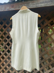 1980's sleeveless blazer dress