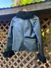 Load image into Gallery viewer, 1990’s faux leather coat
