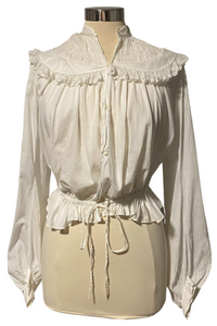 1940's edwardian blouse