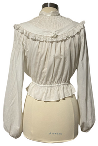 1940's edwardian blouse