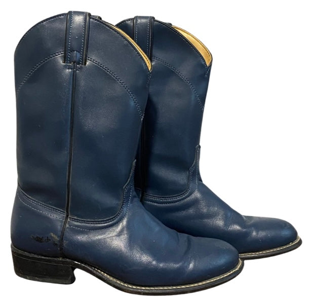 navy blue laredo cowboy boots- size 7
