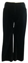 Load image into Gallery viewer, 1990’s pin striped low rise velvet pants

